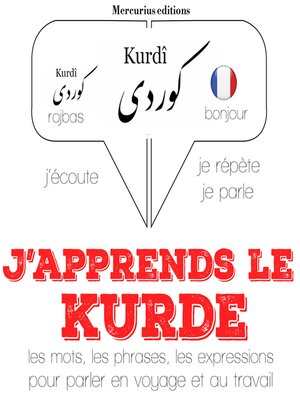 cover image of J'apprends le kurde